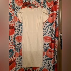 Calvin Klein White Dress